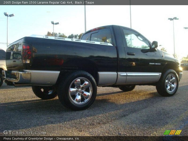 Black / Taupe 2005 Dodge Ram 1500 Laramie Regular Cab 4x4
