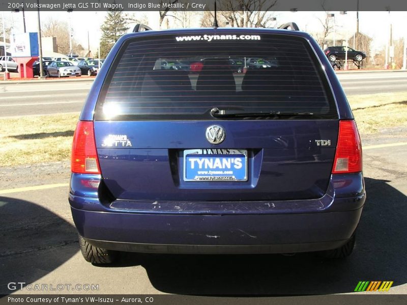 Indigo Blue Metallic / Grey 2004 Volkswagen Jetta GLS TDI Wagon