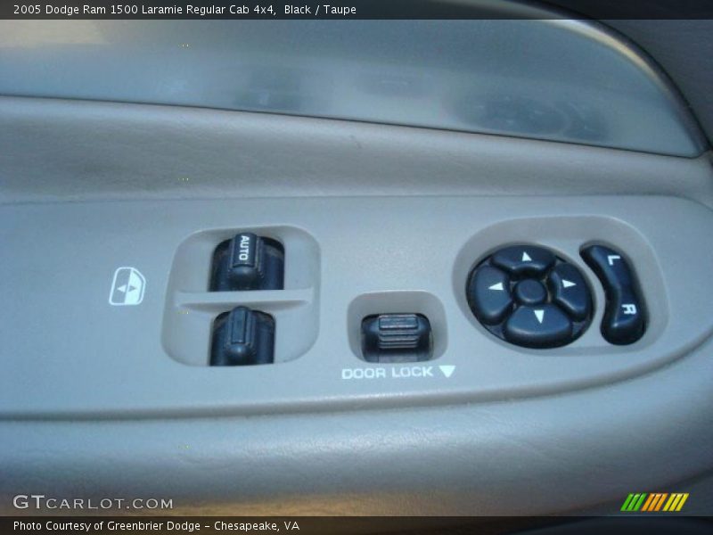 Black / Taupe 2005 Dodge Ram 1500 Laramie Regular Cab 4x4