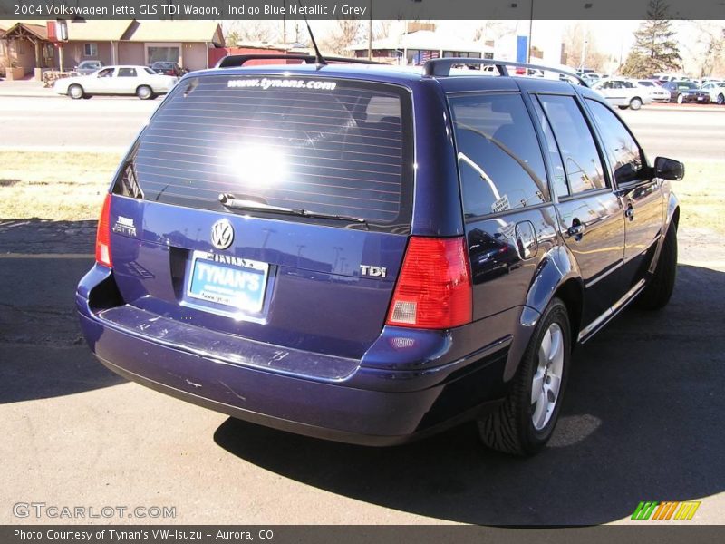 Indigo Blue Metallic / Grey 2004 Volkswagen Jetta GLS TDI Wagon