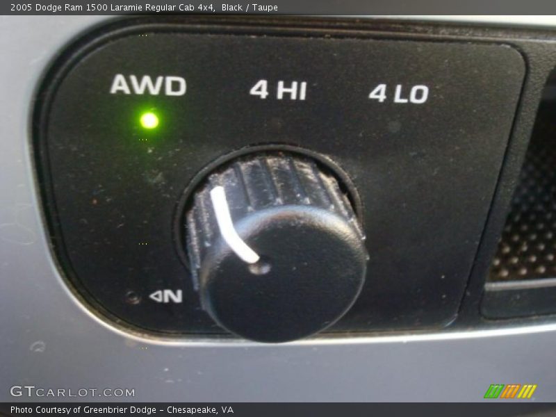Black / Taupe 2005 Dodge Ram 1500 Laramie Regular Cab 4x4