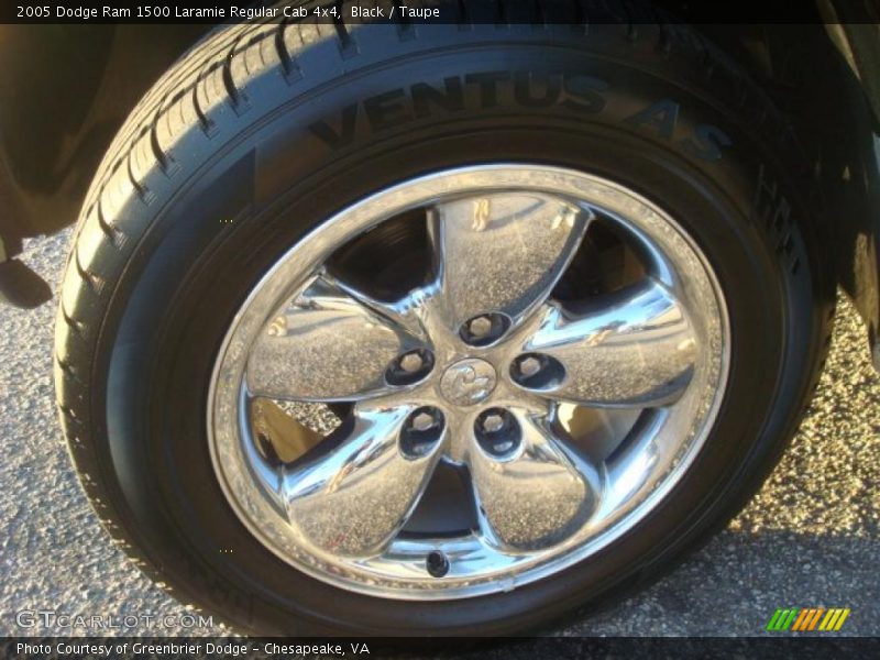 Black / Taupe 2005 Dodge Ram 1500 Laramie Regular Cab 4x4