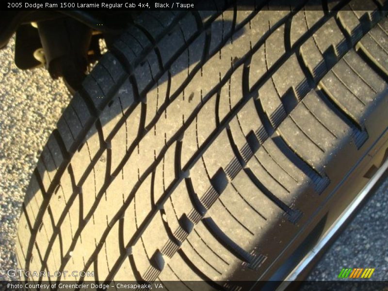 Black / Taupe 2005 Dodge Ram 1500 Laramie Regular Cab 4x4