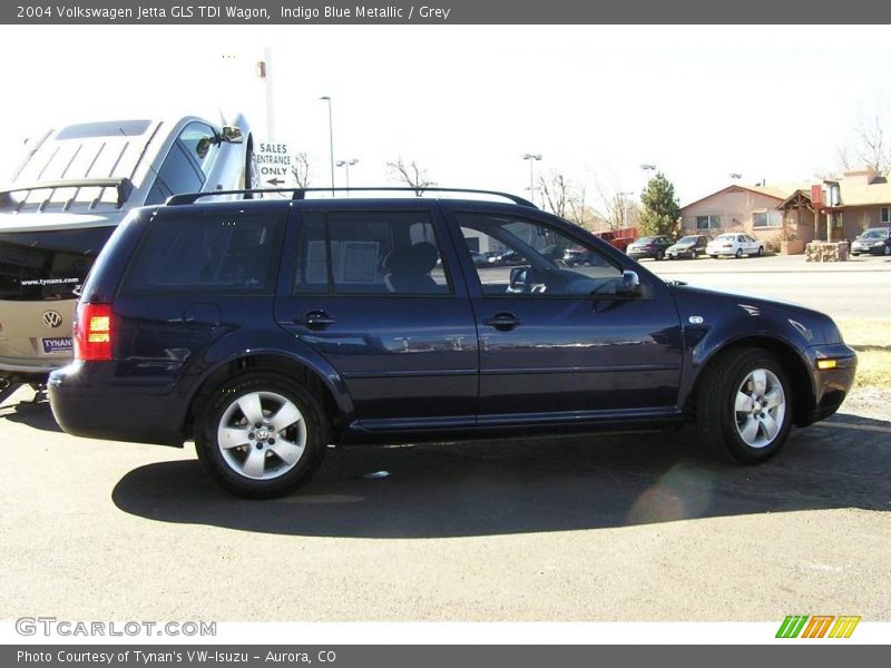 Indigo Blue Metallic / Grey 2004 Volkswagen Jetta GLS TDI Wagon