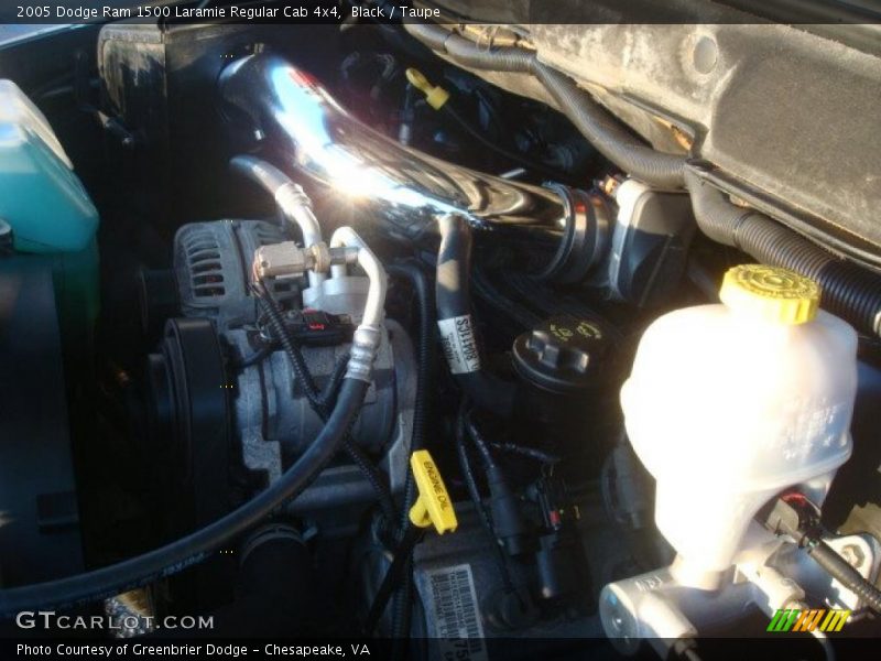 Black / Taupe 2005 Dodge Ram 1500 Laramie Regular Cab 4x4