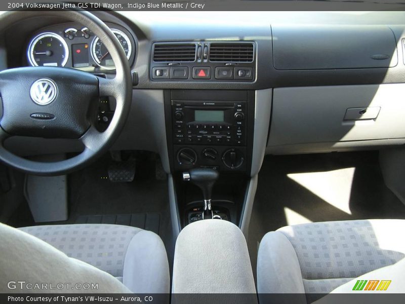 Indigo Blue Metallic / Grey 2004 Volkswagen Jetta GLS TDI Wagon