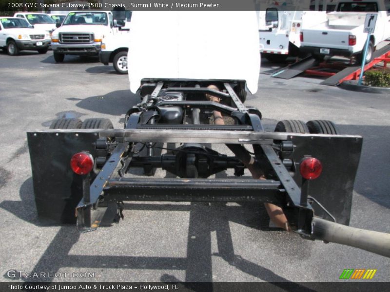 Summit White / Medium Pewter 2008 GMC Savana Cutaway 3500 Chassis