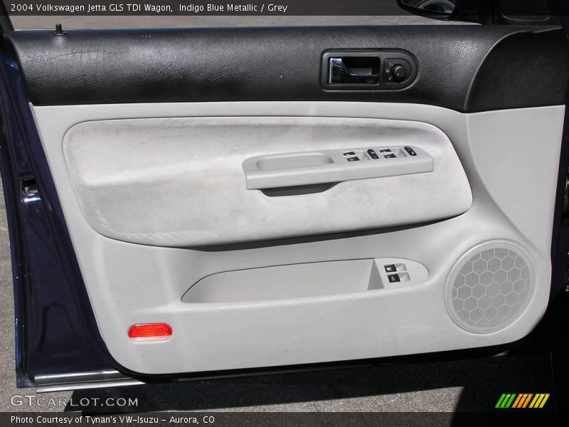 Indigo Blue Metallic / Grey 2004 Volkswagen Jetta GLS TDI Wagon