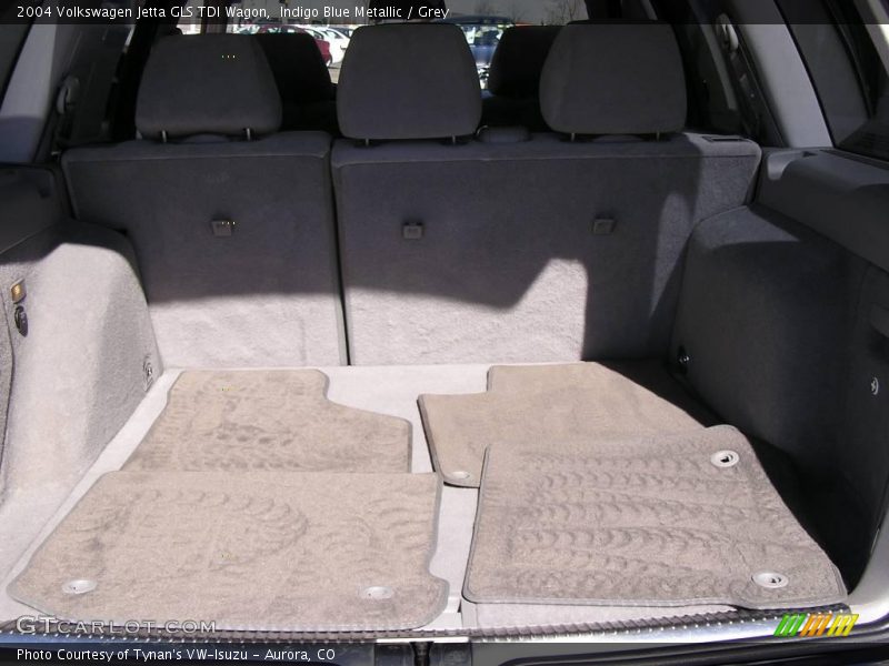Indigo Blue Metallic / Grey 2004 Volkswagen Jetta GLS TDI Wagon