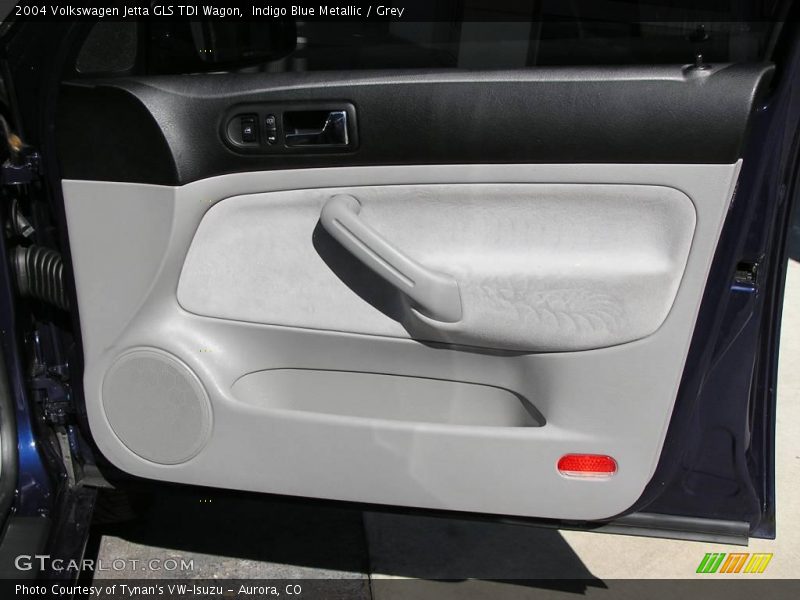 Indigo Blue Metallic / Grey 2004 Volkswagen Jetta GLS TDI Wagon