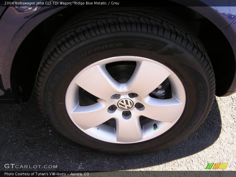Indigo Blue Metallic / Grey 2004 Volkswagen Jetta GLS TDI Wagon