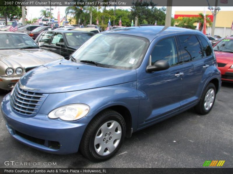 Marine Blue Pearl / Pastel Slate Gray 2007 Chrysler PT Cruiser Touring