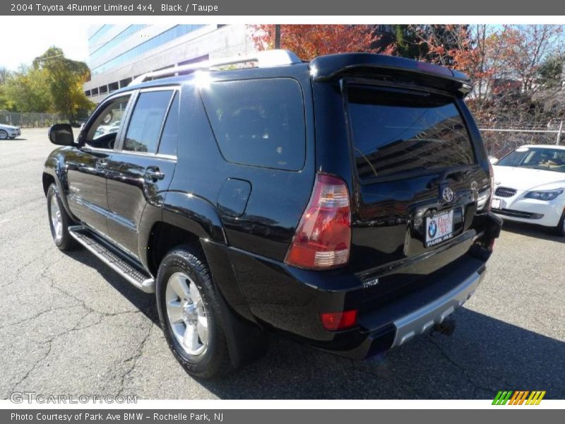 Black / Taupe 2004 Toyota 4Runner Limited 4x4