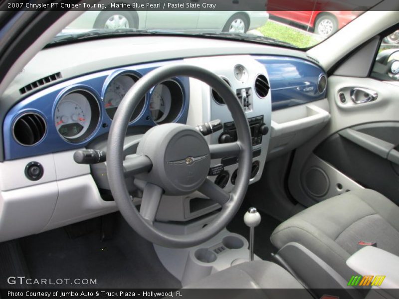 Pastel Slate Gray Interior - 2007 PT Cruiser Touring 