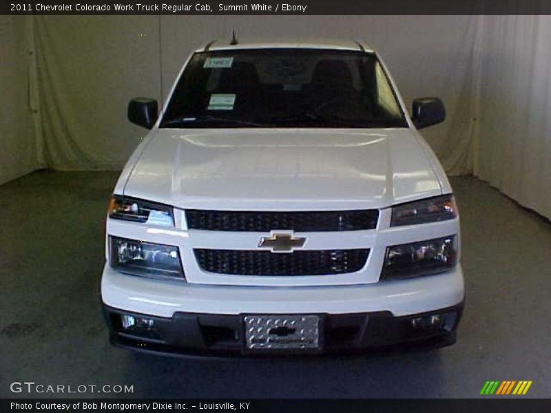 Summit White / Ebony 2011 Chevrolet Colorado Work Truck Regular Cab