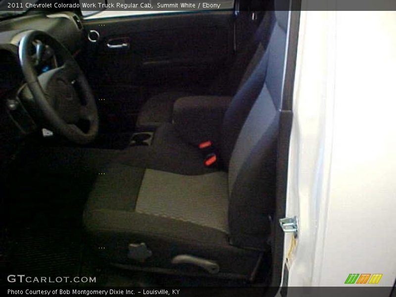 Summit White / Ebony 2011 Chevrolet Colorado Work Truck Regular Cab