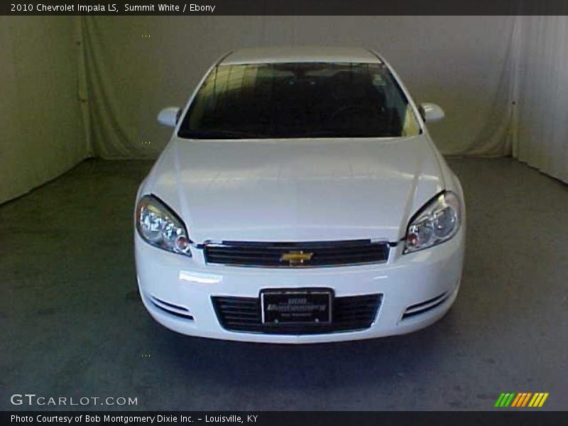 Summit White / Ebony 2010 Chevrolet Impala LS