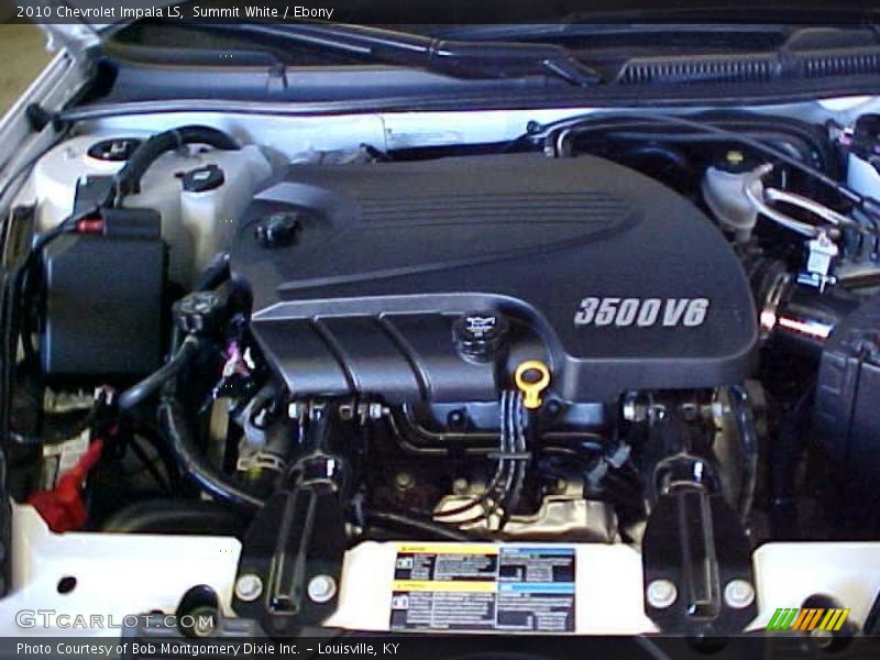 Summit White / Ebony 2010 Chevrolet Impala LS