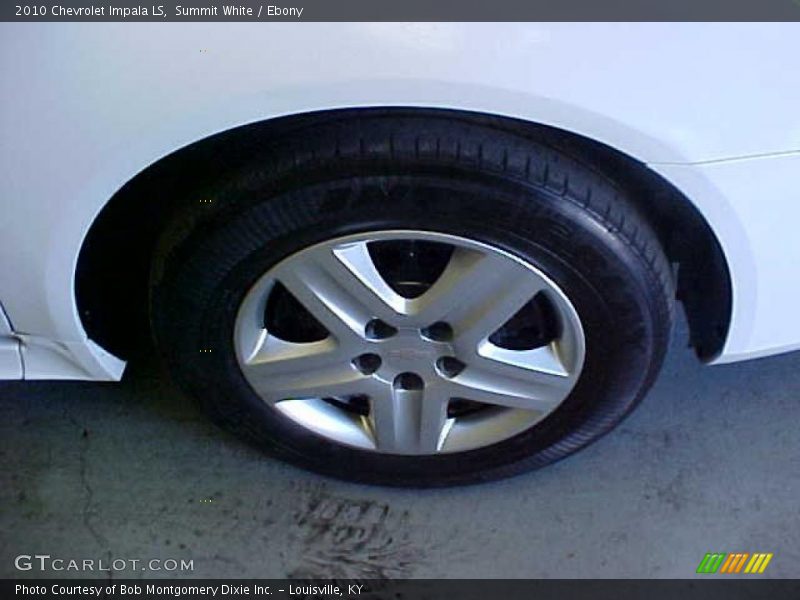 Summit White / Ebony 2010 Chevrolet Impala LS