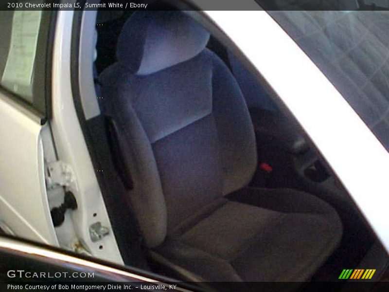 Summit White / Ebony 2010 Chevrolet Impala LS