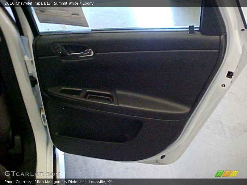 Summit White / Ebony 2010 Chevrolet Impala LS