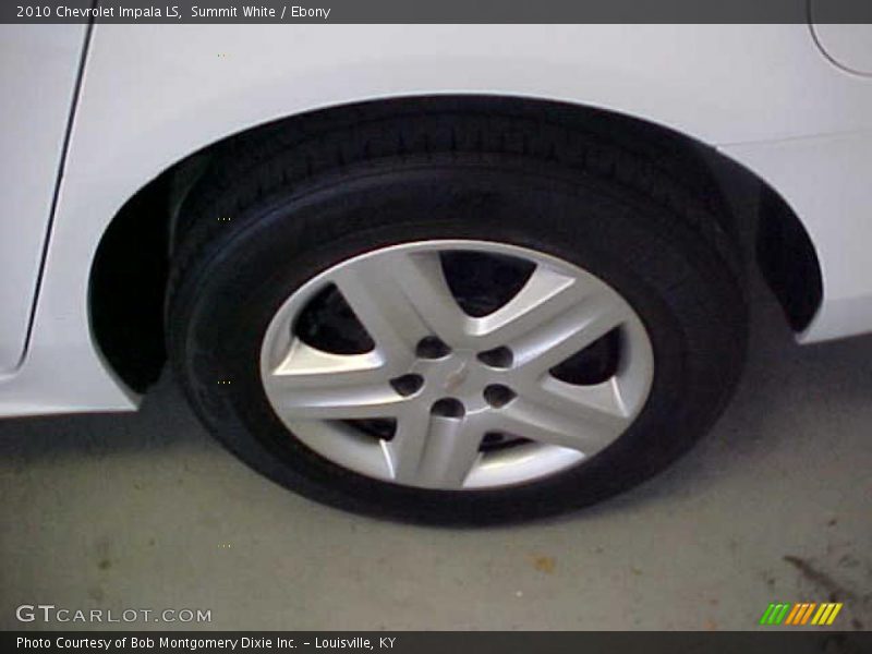 Summit White / Ebony 2010 Chevrolet Impala LS