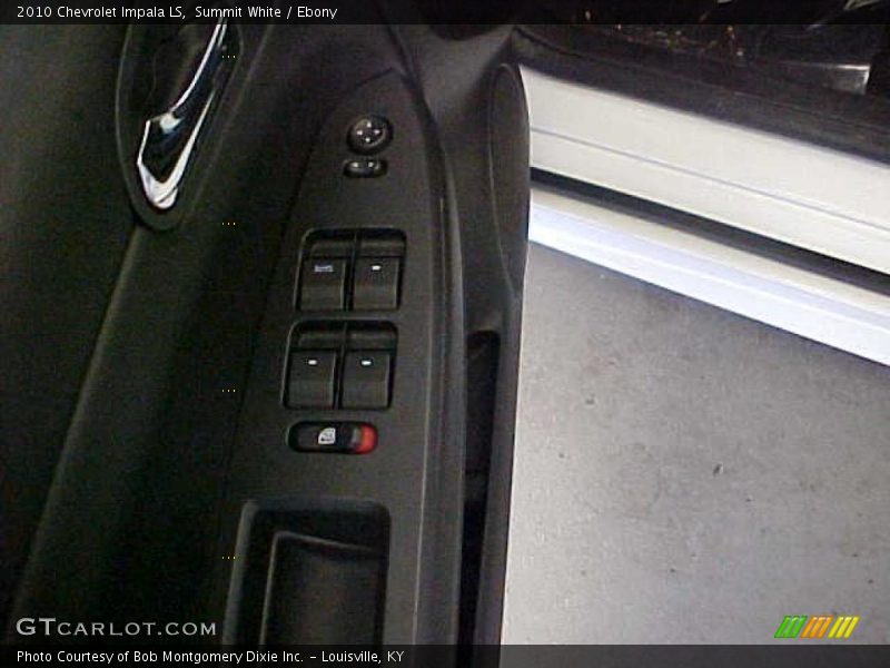 Summit White / Ebony 2010 Chevrolet Impala LS