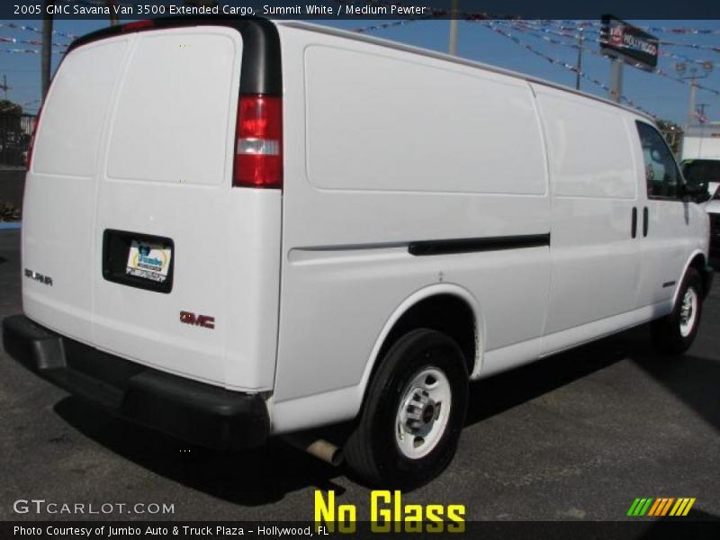 Summit White / Medium Pewter 2005 GMC Savana Van 3500 Extended Cargo