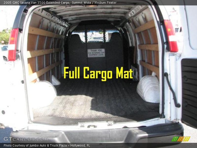 Summit White / Medium Pewter 2005 GMC Savana Van 3500 Extended Cargo