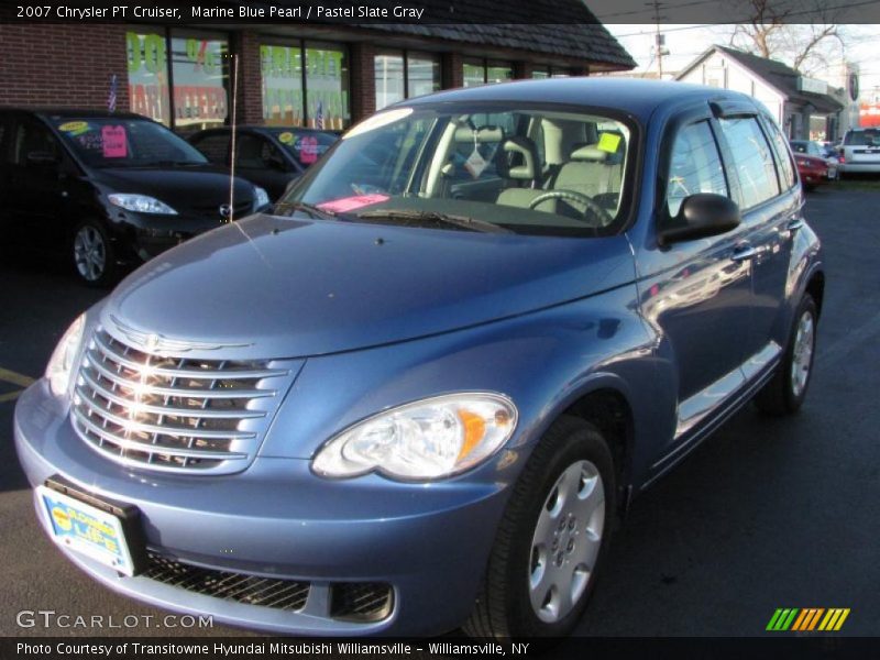 Marine Blue Pearl / Pastel Slate Gray 2007 Chrysler PT Cruiser