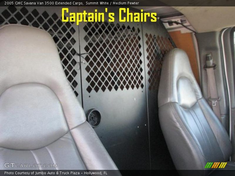 Summit White / Medium Pewter 2005 GMC Savana Van 3500 Extended Cargo