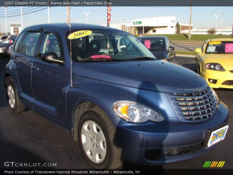 Marine Blue Pearl / Pastel Slate Gray 2007 Chrysler PT Cruiser