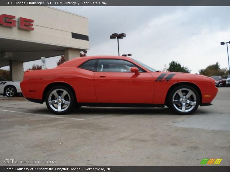 HEMI Orange / Dark Slate Gray 2010 Dodge Challenger R/T