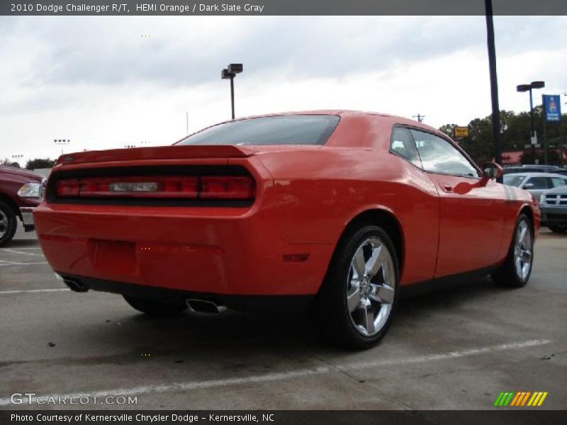 HEMI Orange / Dark Slate Gray 2010 Dodge Challenger R/T