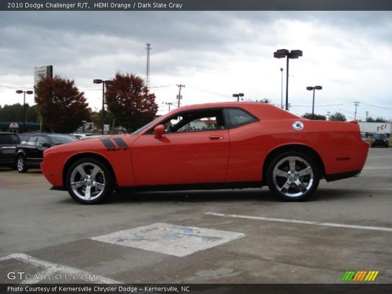HEMI Orange / Dark Slate Gray 2010 Dodge Challenger R/T