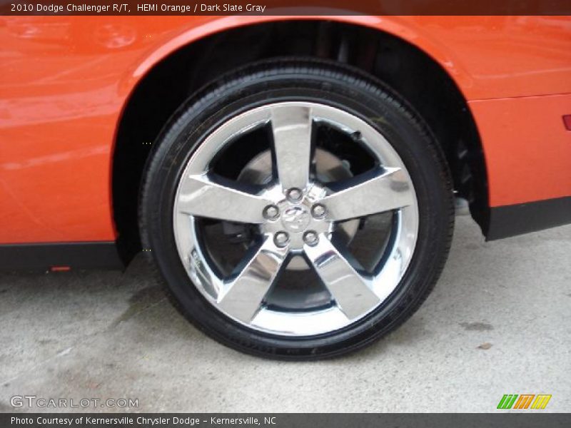 HEMI Orange / Dark Slate Gray 2010 Dodge Challenger R/T
