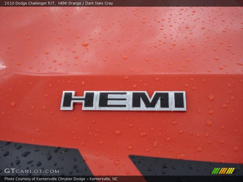 HEMI Orange / Dark Slate Gray 2010 Dodge Challenger R/T