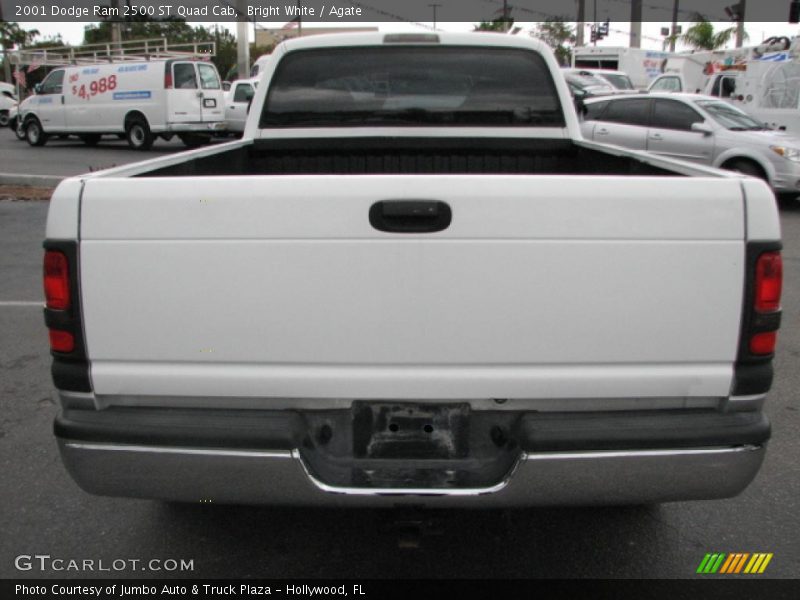 Bright White / Agate 2001 Dodge Ram 2500 ST Quad Cab