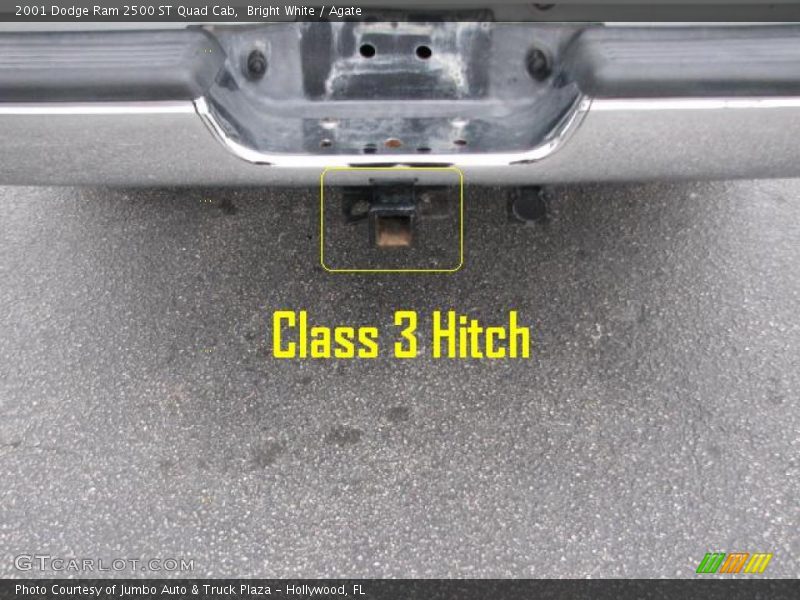 Bright White / Agate 2001 Dodge Ram 2500 ST Quad Cab