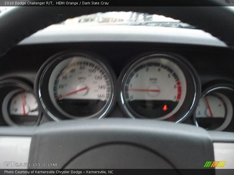 HEMI Orange / Dark Slate Gray 2010 Dodge Challenger R/T