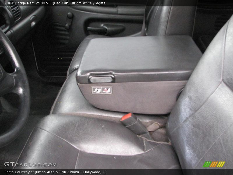 Bright White / Agate 2001 Dodge Ram 2500 ST Quad Cab