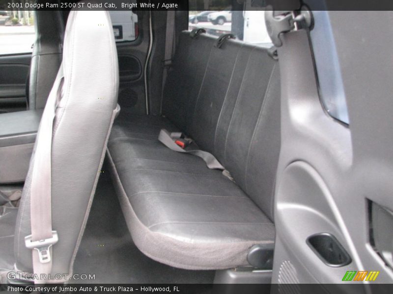 Bright White / Agate 2001 Dodge Ram 2500 ST Quad Cab
