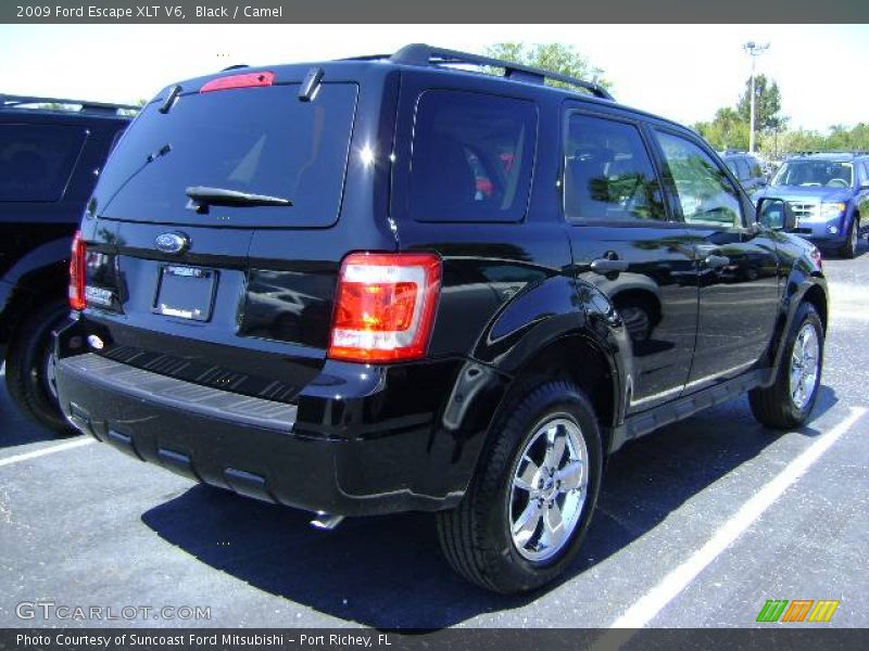 Black / Camel 2009 Ford Escape XLT V6