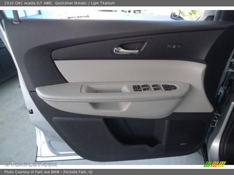 Door Panel of 2010 Acadia SLT AWD