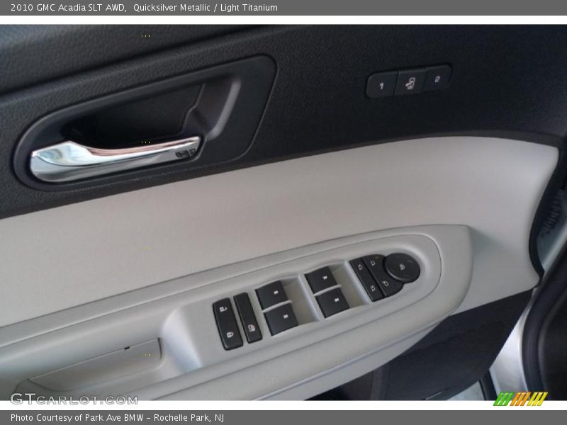 Quicksilver Metallic / Light Titanium 2010 GMC Acadia SLT AWD