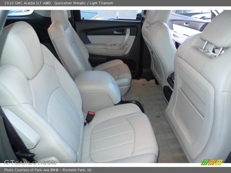  2010 Acadia SLT AWD Light Titanium Interior