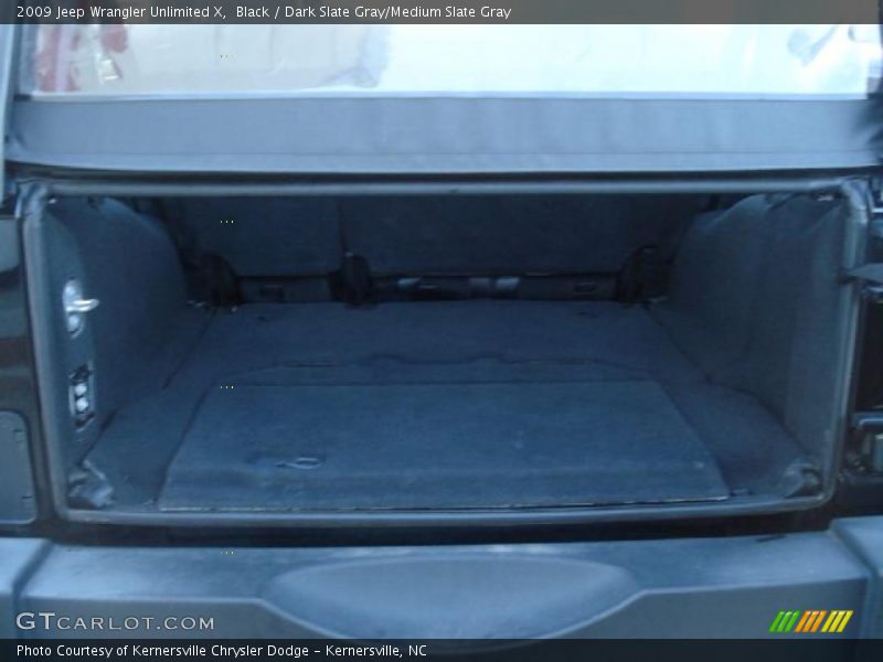 Black / Dark Slate Gray/Medium Slate Gray 2009 Jeep Wrangler Unlimited X