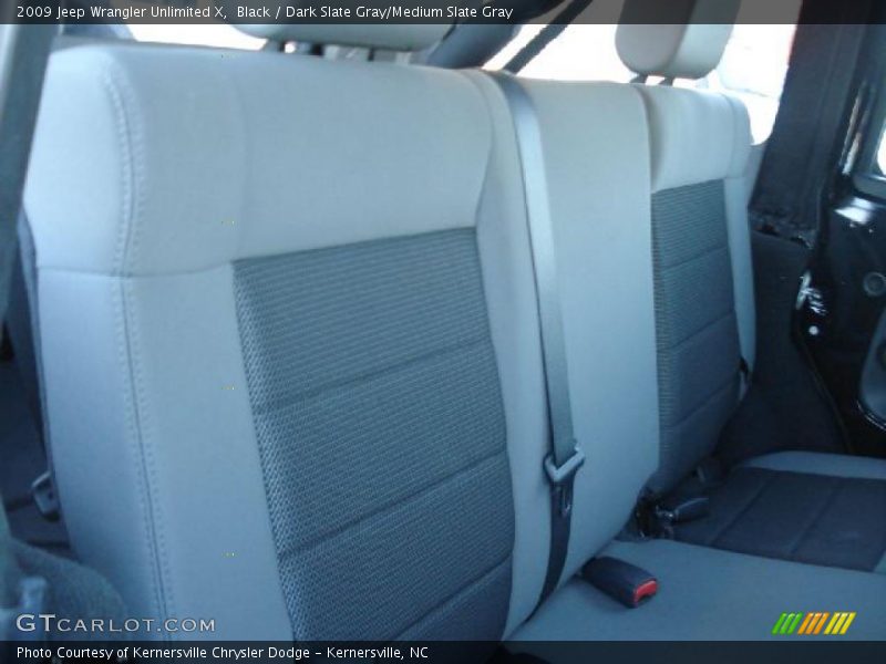 Black / Dark Slate Gray/Medium Slate Gray 2009 Jeep Wrangler Unlimited X