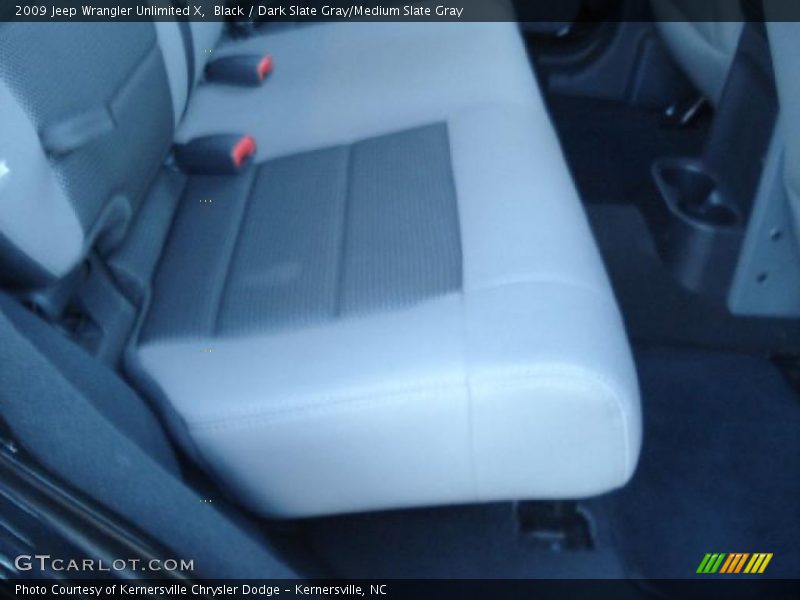 Black / Dark Slate Gray/Medium Slate Gray 2009 Jeep Wrangler Unlimited X