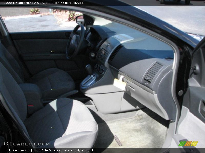 Super Black / Charcoal/Steel 2008 Nissan Sentra 2.0